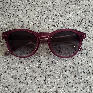 Stylish Vera Bradley Burgundy Sunglasses